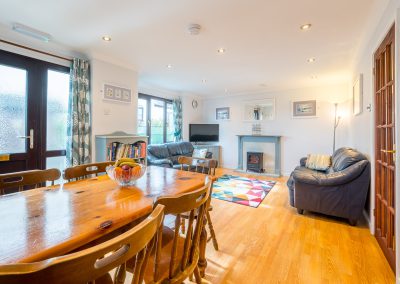 Bramblewood sitting room and dining room